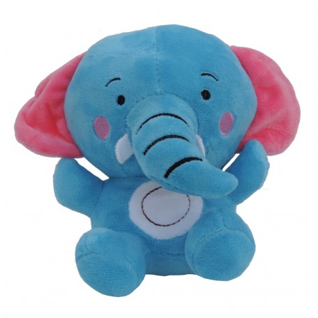Peluche Elefante Azul 17 cm