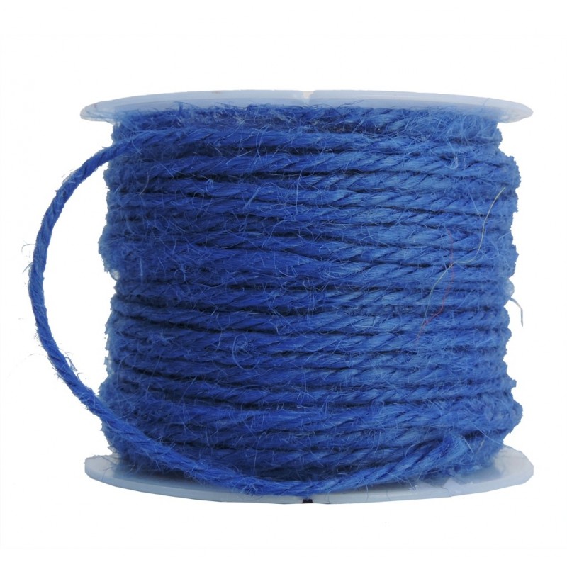 Cuerda de Lino Ø 2mm Azul