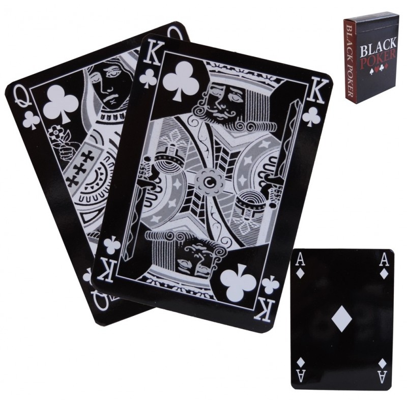 Naipe / Carta Poker "Black Edition"