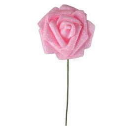 Rosa Brillo Purpurina Ø 6cm Rosa