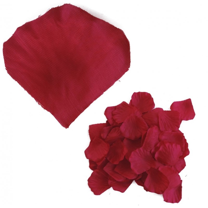 Petalo Rosa Artificial Rojo Oscuro (100ud)