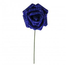 Rosa Brillo Purpurina Ø 6cm Azul