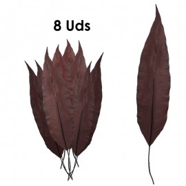 Tropical Leaf Rojo (8uds)